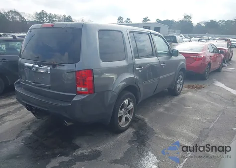 2013 Honda Pilot Ex-L from USA, damaged, VIN 5FNYF3H74DB035460